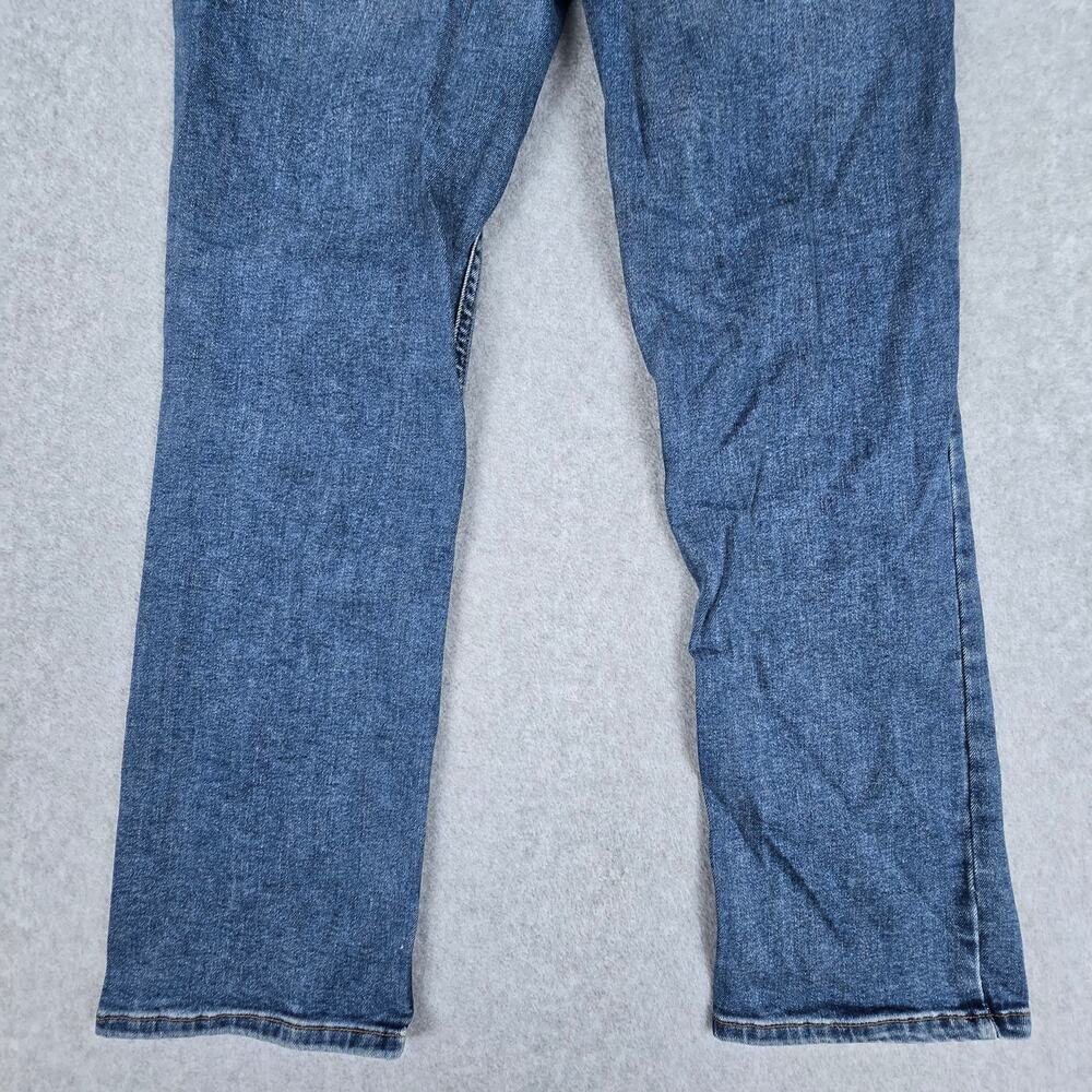 Karen Millen Womens Size 2 High Waist Jeans Grommet Waistband 26x26 - Picture 9 of 16